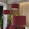 Lampa wisząca NEVIA burgund